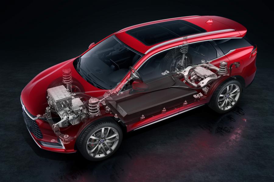 Схема BYD Tang EV 2018 года  (фото 6 из 7)